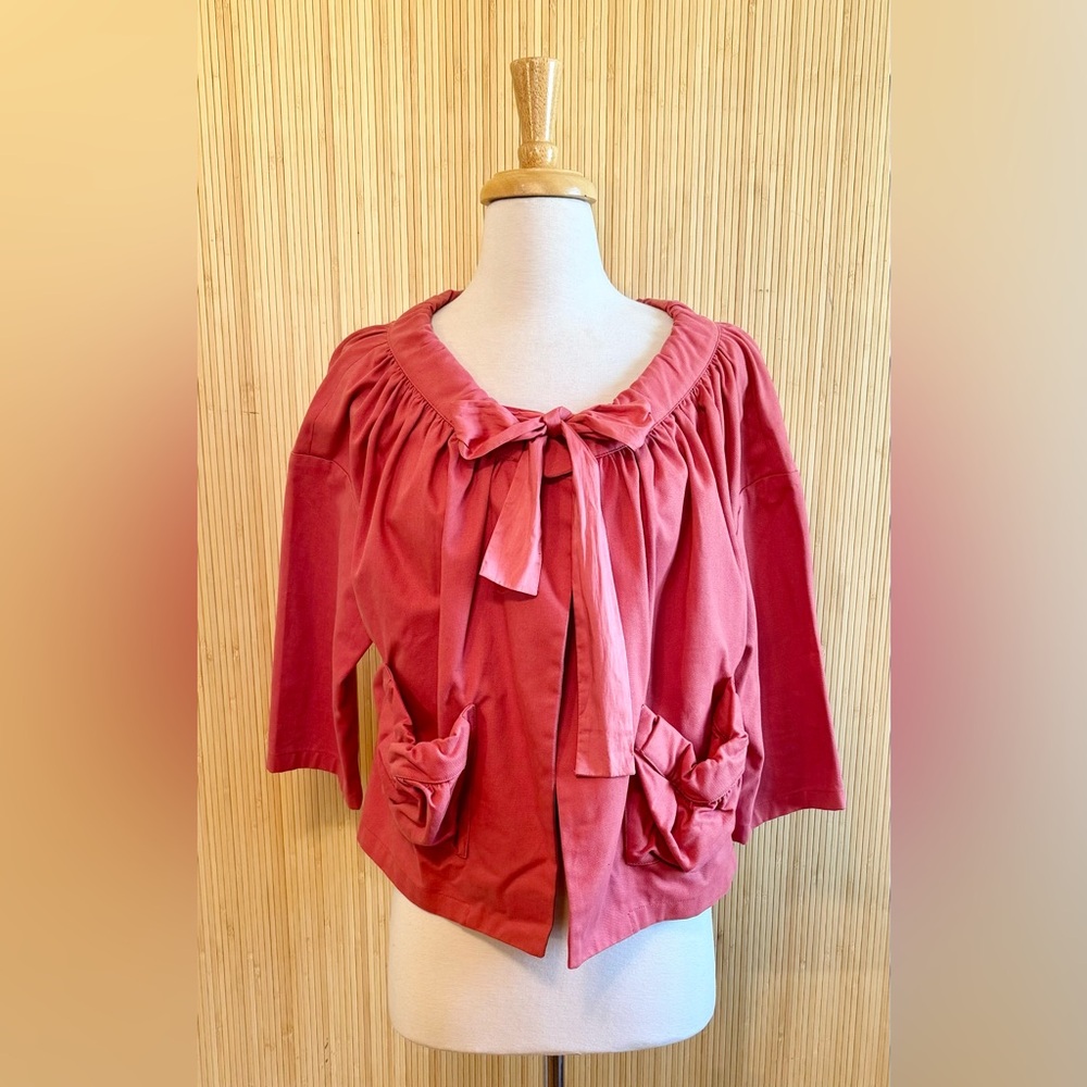 Girls From Savoy for Anthropologie Pink Jacket